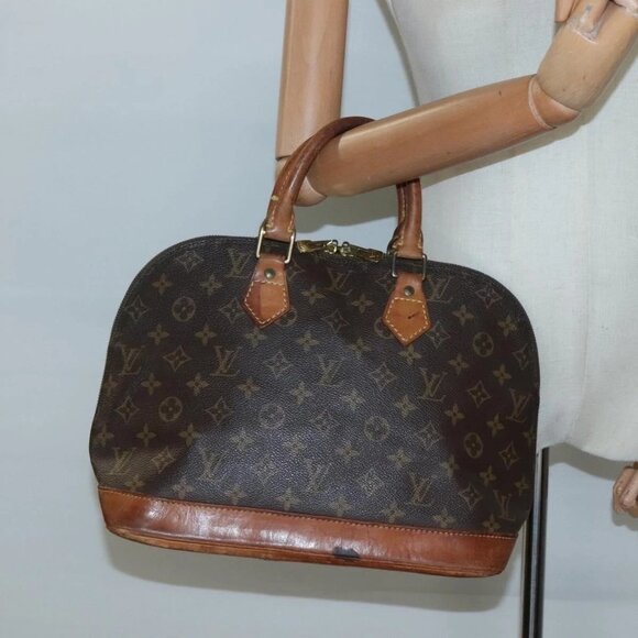 LOUIS VUITTON Monogram Alma Hand Bag M51130 LV Auth - Picture 1 of 15